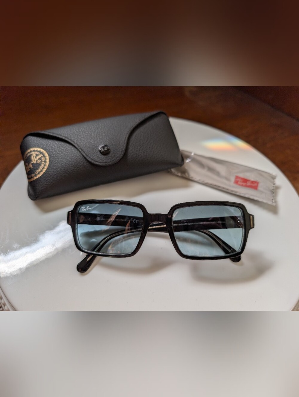 Ray-Ban Benji Black Rectangular Sunglasses